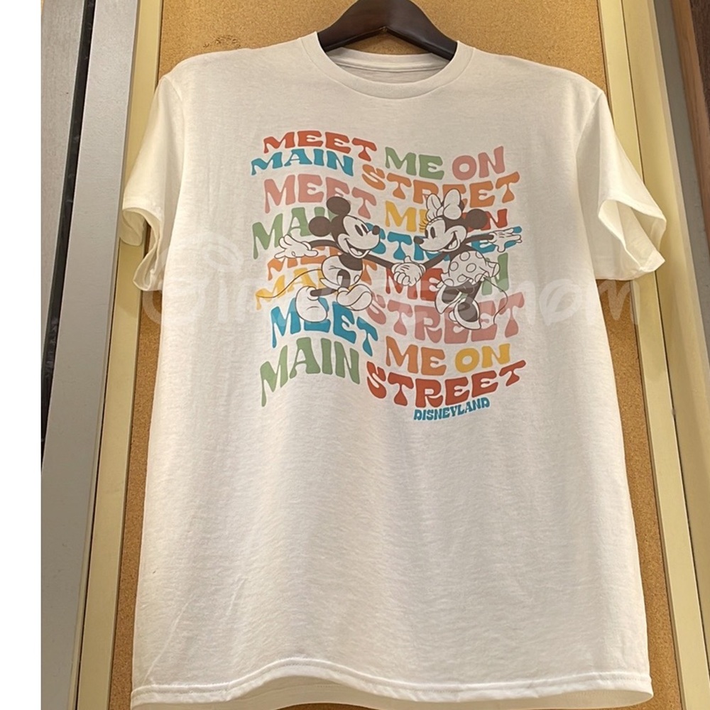 Disneyland Mickey & Minnie “Meet me on Main Street” Graphic T-Shirt